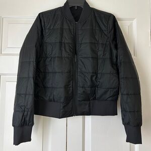 Lululemon reversible non stop bomber size 6